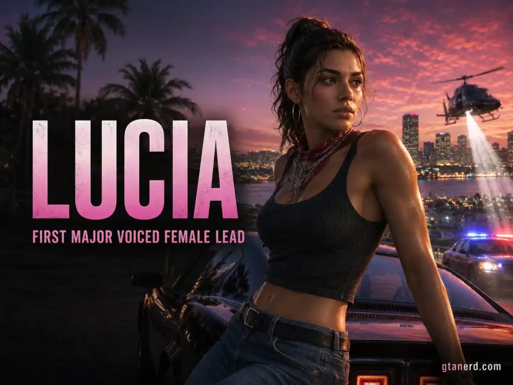 GTA 6 Lucia Caminos main protagonist