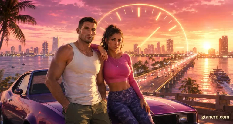GTA 6 Story Mode Length – Jason and Lucia in Vice City